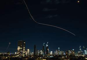 ISRAEL-TEL AVIV-IRAN-ATAQUES CON MISIL-INTERCEPCION