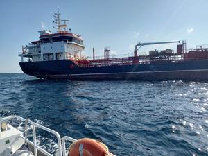 TURQUIA-BARCOS COMERCIALES-COLISION