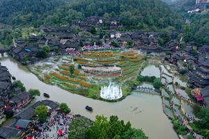 CHINA-VACACIONES DEL DIA NACIONAL-TURISMO