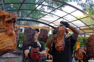 ARGENTINA-BUENOS AIRES-FESTIVAL DEL ASADO Y LA EMPANADA