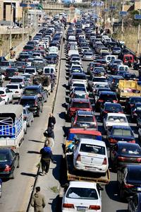 LIBANO-SIDON-ATAQUES AEREOS ISRAELIES-DESPLAZAMIENTO