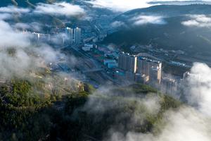 CHINA-SHAANXI-DISTRITO DE WUQI-DESTINO DE LA GRAN MARCHA-DESARROLLO ECOLOGICO E INDUSTRIAL
