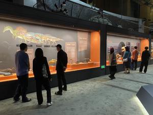 CHINA-BEIJING-REY DE LOS DINOSAURIOS-TYRANNOSAURUS-EXPOSICION