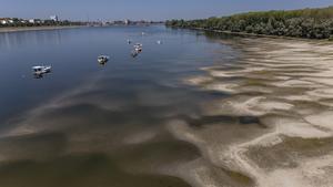 CROACIA-VUKOVAR-DANUBIO-NIVEL BAJO DE AGUA