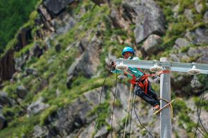 CHINA-XIZANG-GYIRONG-AVALANCHA DE LODO-RESTAURACION DE ENERGIA