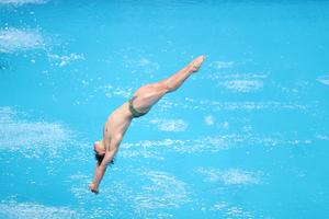 CHINA-BEIJING-CLAVADOS-COPA DEL MUNDO DE WORLD AQUATICS-TRAMPOLIN 3M MASCULINO