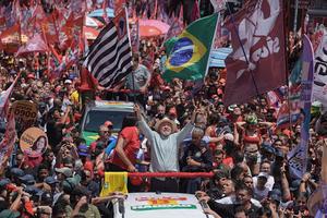 BRASIL-SAO PAULO-LULA DA SILVA-ELECCIONES