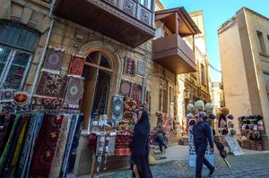 AZERBAIYAN-BAKU-CIUDAD VIEJA-PAISAJES
