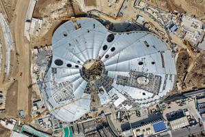 CHINA-HEBEI-NUEVA AREA DE XIONG'AN-INSTALACION CULTURAL-CONSTRUCCION