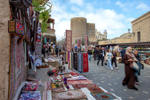 AZERBAIYAN-BAKU-CIUDAD VIEJA-PAISAJES