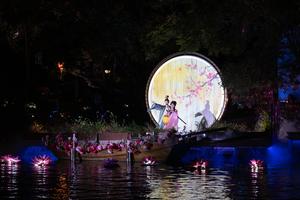 CHINA-JIANGSU-WUXI-ANTIGUO CANAL-ECONOMIA NOCTURNA