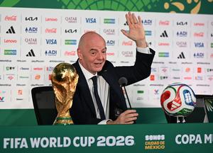 MEXICO-CIUDAD DE MEXICO-FUTBOL-COPA MUNDIAL DE LA FIFA 2026-CONFERENCIA DE PRENSA