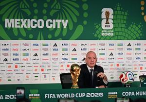 MEXICO-CIUDAD DE MEXICO-FUTBOL-COPA MUNDIAL DE LA FIFA 2026-CONFERENCIA DE PRENSA