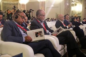 EGIPTO-CAIRO-CONFERENCIA DE ASOCIACION CHINA-ESTADOS ARABES-XI JINPING-LIBRO-EDICION EN ARABE-LANZAMIENTO