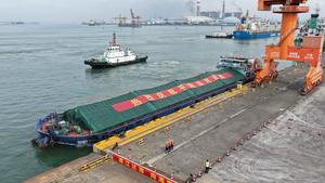CHINA-NANNING-CANAL PINGLU-INAUGURACION