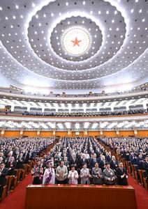 (DOS SESIONES) CHINA-BEIJING-CCPPCh-SESION ANUAL-REUNION DE CLAUSURA