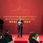 CHINA-BEIJING-PENG QINGHUA-RECEPCION DEL DIA DE RUSIA