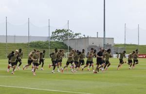 CANADA-TORONTO-FUTBOL-COPA MUNDIAL DE LA FIFA 2026-SELECCION CANADA-ENTRENAMIENTO