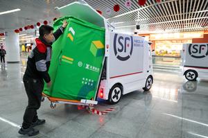 CHINA-GUANGDONG-SHENZHEN-LOGISTICA-VEHICULOS AUTONOMOS