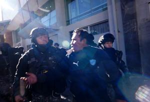 BOLIVIA-LA PAZ-MINEROS-ENFRENTAMIENTO