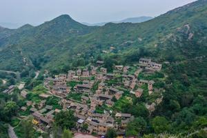 CHINA-SHANXI-YANGQUAN-ANTIGUA ALDEA-PAISAJE