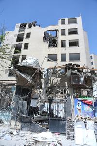 IRAN-TEHERAN-EEUU-ISRAEL-ATAQUE-VIVIENDAS DESTRUIDAS