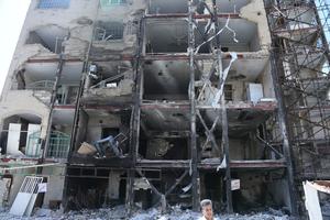 IRAN-TEHERAN-EEUU-ISRAEL-ATAQUE-VIVIENDAS DESTRUIDAS