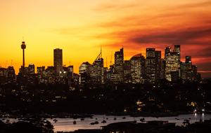 AUSTRALIA-SIDNEY-ATARDECER