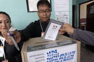 BOLIVIA-LA PAZ-ELECCIONES PRESIDENCIALES