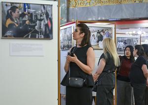 RUSIA-MOSCU-CHINA-EXPOSICION FOTOGRAFICA-DESARROLLO DE LAS MUJERES-INAUGURACION