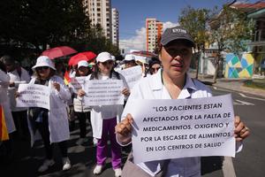 BOLIVIA-LA PAZ-MARCHA
