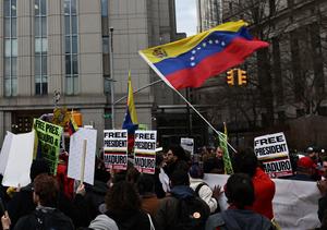 EEUU-NUEVA YORK-NICOLAS MADURO-COMPARECENCIA ANTE EL TRIBUNAL