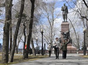 RUSIA-IRKUTSK-VISTA DE LA CIUDAD