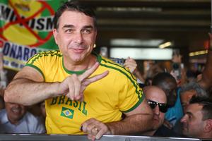 BRASIL-BRASILIA-EEUU-FLAVIO BOLSONARO