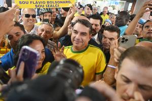 BRASIL-BRASILIA-EEUU-FLAVIO BOLSONARO