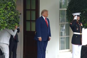 EEUU-WASHINGTON D. C.-TRUMP-PRESIDENTE LIBANES-REUNION