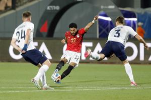 EGIPTO-CAIRO-COPA MUNDIAL DE LA FIFA 2026-AMISTOSO-EGIPTO VS RUSIA