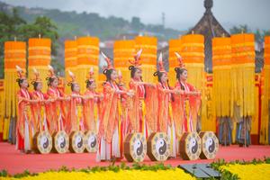 CHINA-GANSU-TIANSHUI-FUXI-CULTO-CEREMONIA
