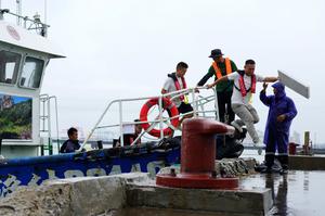 CHINA-ZHEJIANG-TIFON DOLPHIN-RESPUESTA DE EMERGENCIA