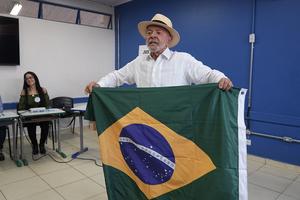 BRASIL-SAO PAULO-ELECCIONES PRESIDENCIALES-LULA DA SILVA