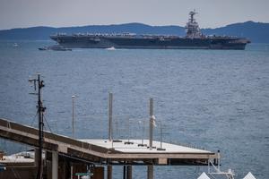 CROACIA-SPLIT-USS GERALD R. FORD