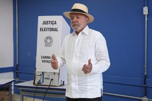 BRASIL-SAO PAULO-ELECCIONES PRESIDENCIALES-LULA DA SILVA
