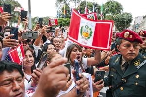 PERU-LIMA-FUJIMORI-JURAMENTACION