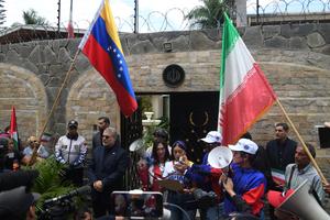 VENEZUELA-CARACAS-IRAN-MANIFESTACION