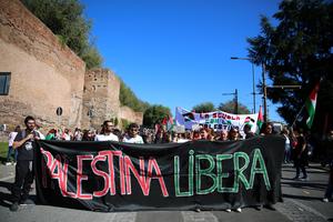 ITALIA-ROMA-MARCHA PRO-PALESTINA