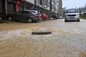 CHINA-GUANGXI-TIFON MAYSAK-INUNDACION