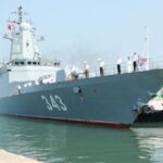 CHINA-SHANDONG-QINGDAO-EJERCICIO NAVAL CONJUNTO CHINA-RUSIA-MONTAJE COMPLETO
