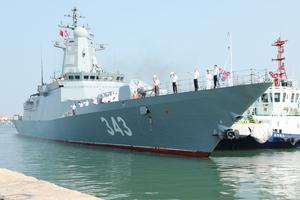 CHINA-SHANDONG-QINGDAO-EJERCICIO NAVAL CONJUNTO CHINA-RUSIA-MONTAJE COMPLETO