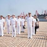 CHINA-SHANDONG-QINGDAO-EJERCICIO NAVAL CONJUNTO CHINA-RUSIA-MONTAJE COMPLETO