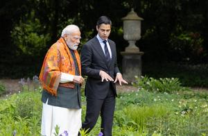 PAISES BAJOS-LA HAYA-PRIMER MINISTRO INDIO-MODI-VISITA
